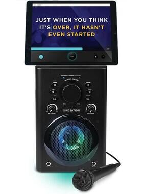 Bluetooth Speaker Karaoke Party System with Mic Singsation SPKA30 5 in 1 Classic